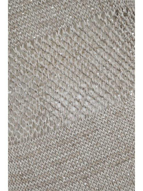 Abito in misto lino beige D. Exterior | 604538LINO